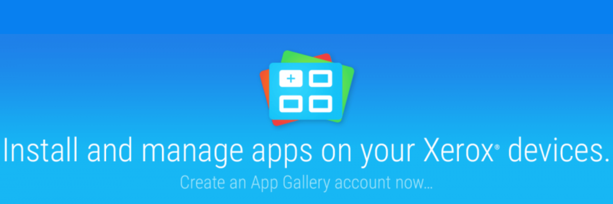 App Gallery banner image, Xerox ConnectKey